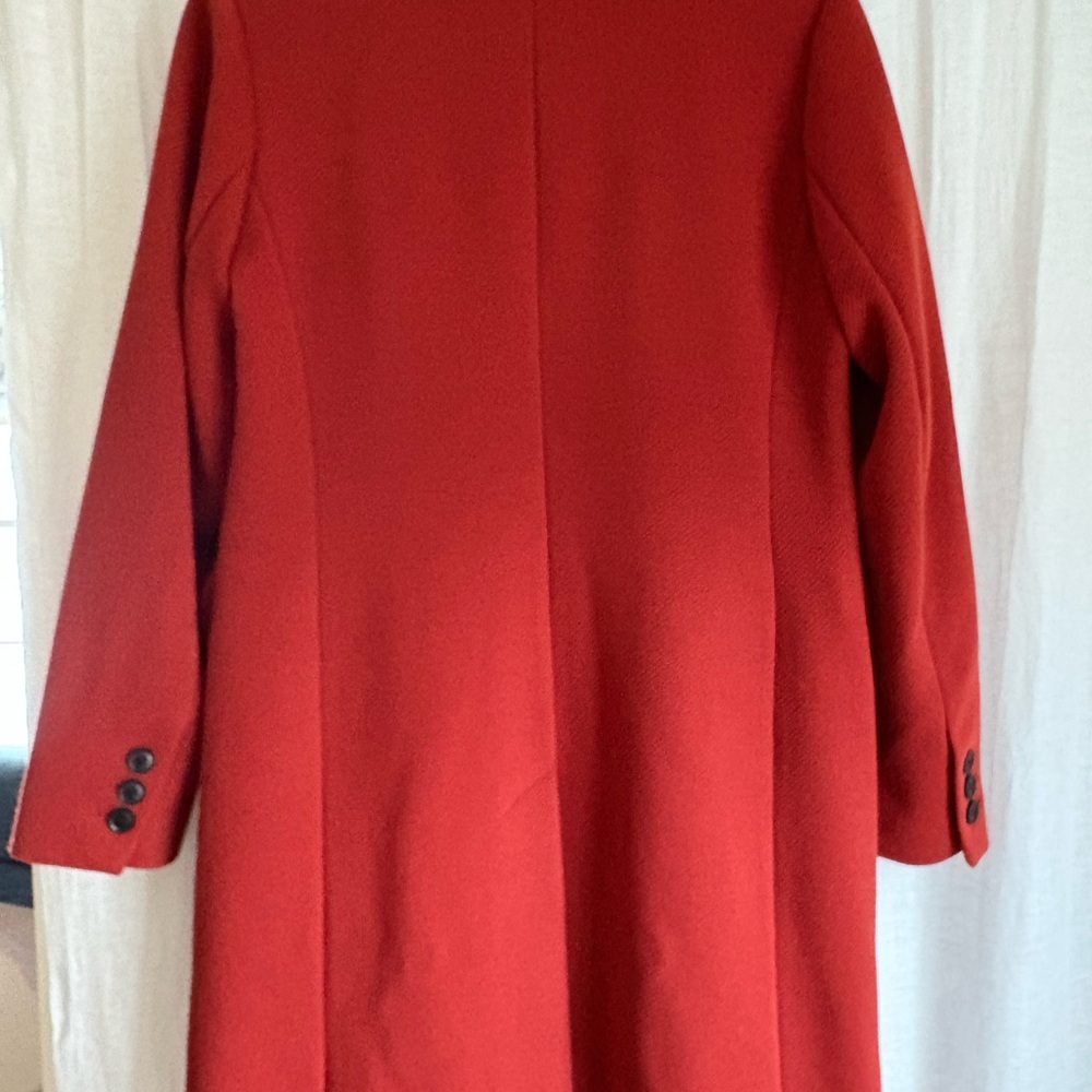 NWOT BCBGMAXAZRIA Rust Coat - Picture 3 of 11